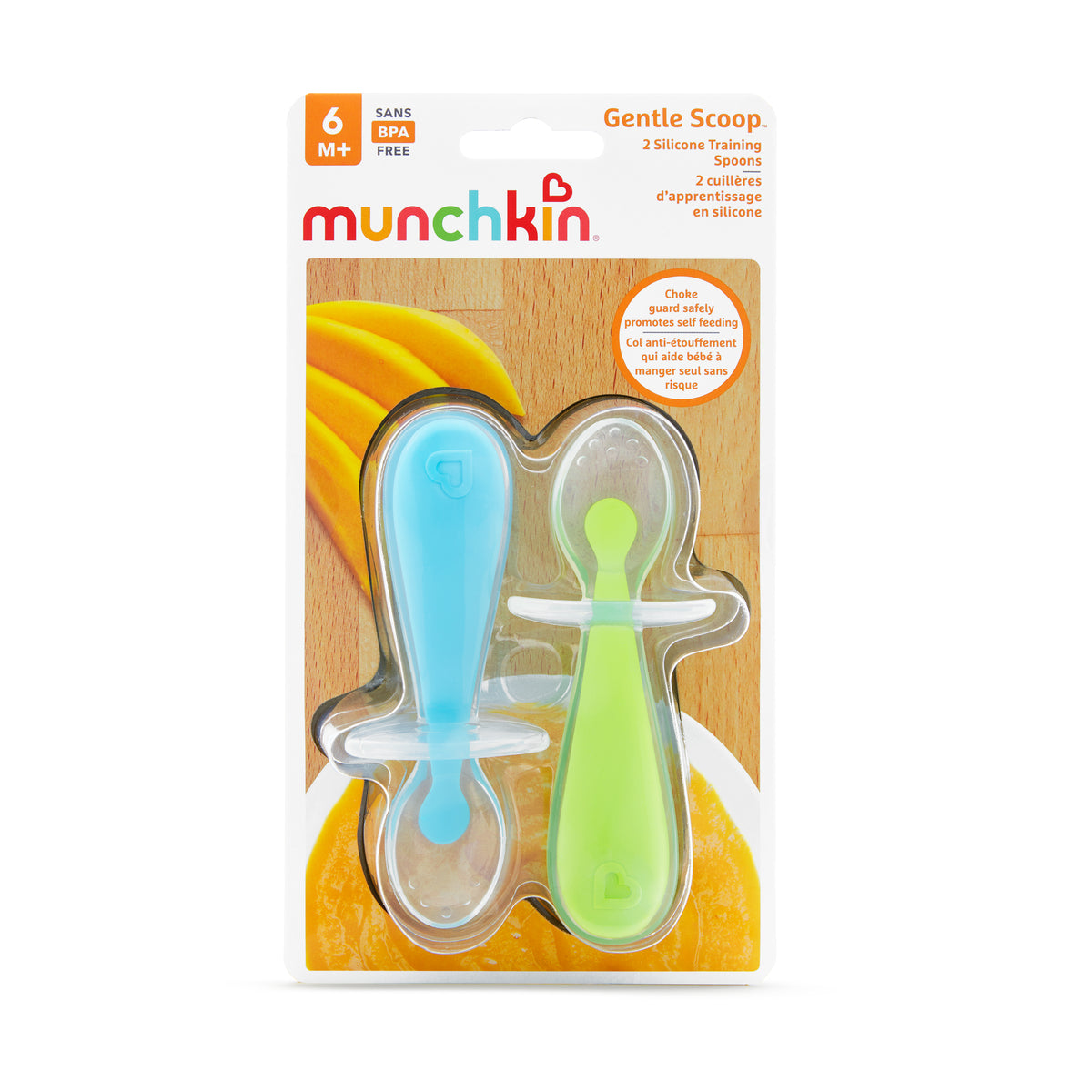 Gentle Scoop Silicone Training Spoons - 2-Pack