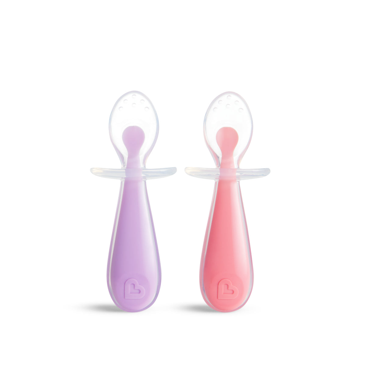 Gentle Scoop Silicone Training Spoons - 2-Pack