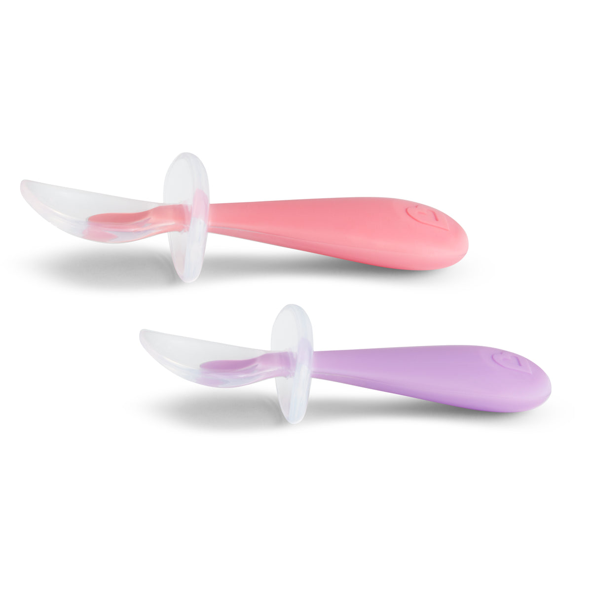 Gentle Scoop Silicone Training Spoons - 2-Pack