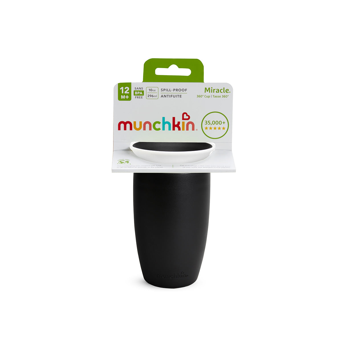 Miracle 360° - Sippy Cup Black &amp; White 296ml