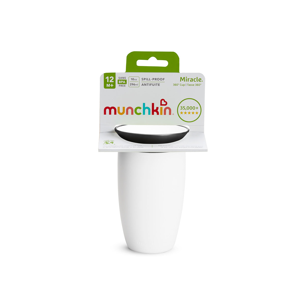 Miracle 360° - Sippy Cup Black &amp; White 296ml