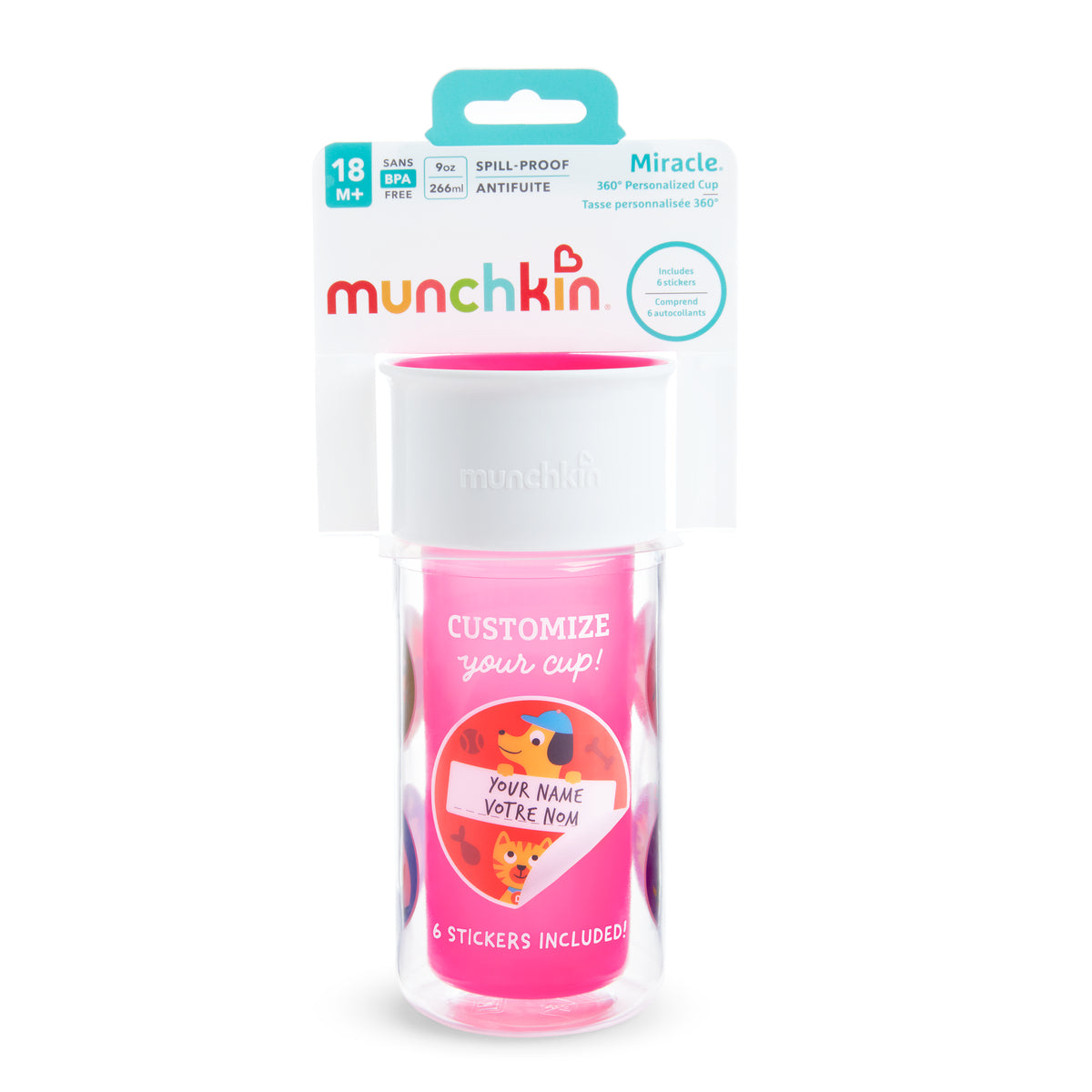 Miracle 360° Personalised Cup - 266ml