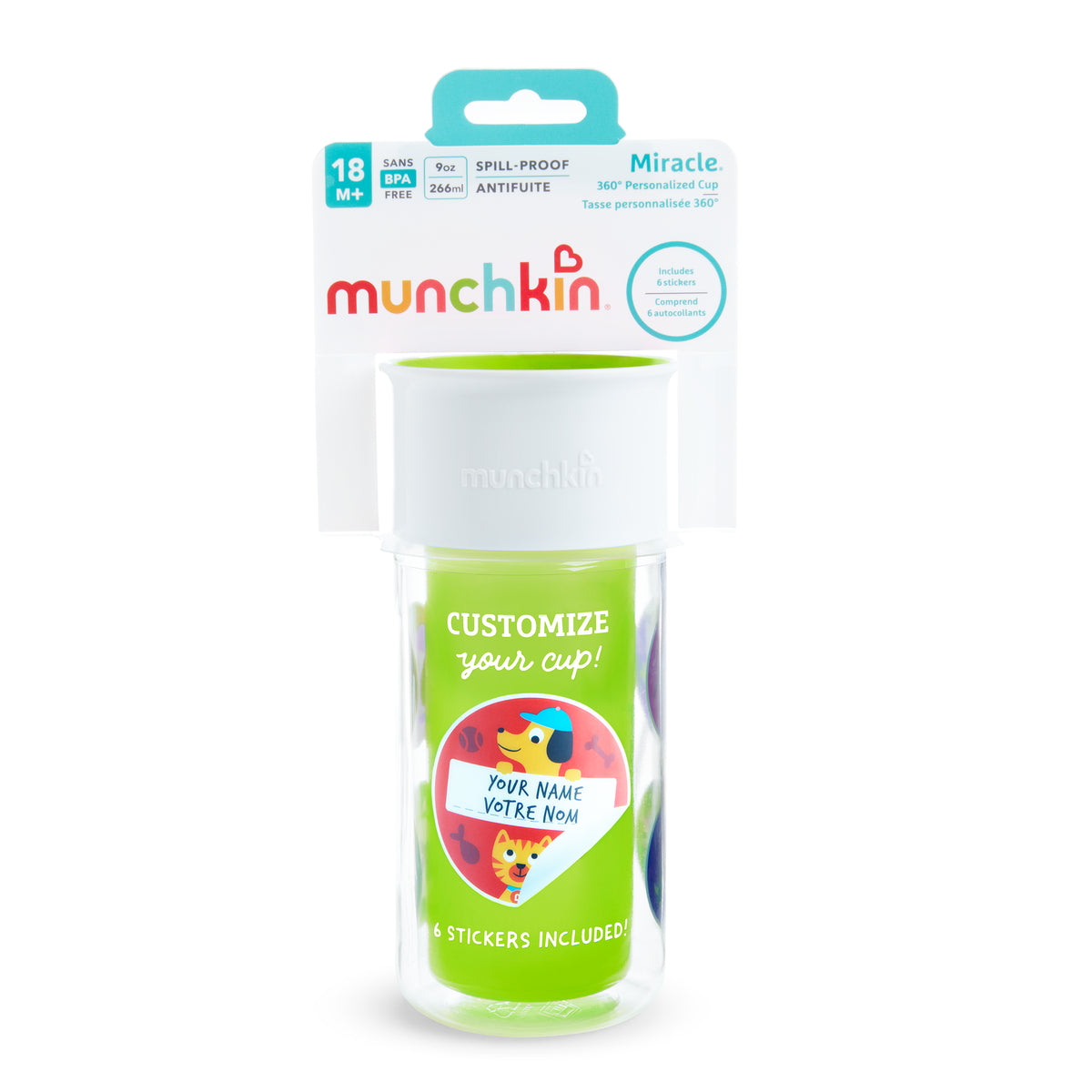 Miracle 360° Personalised Cup - 266ml