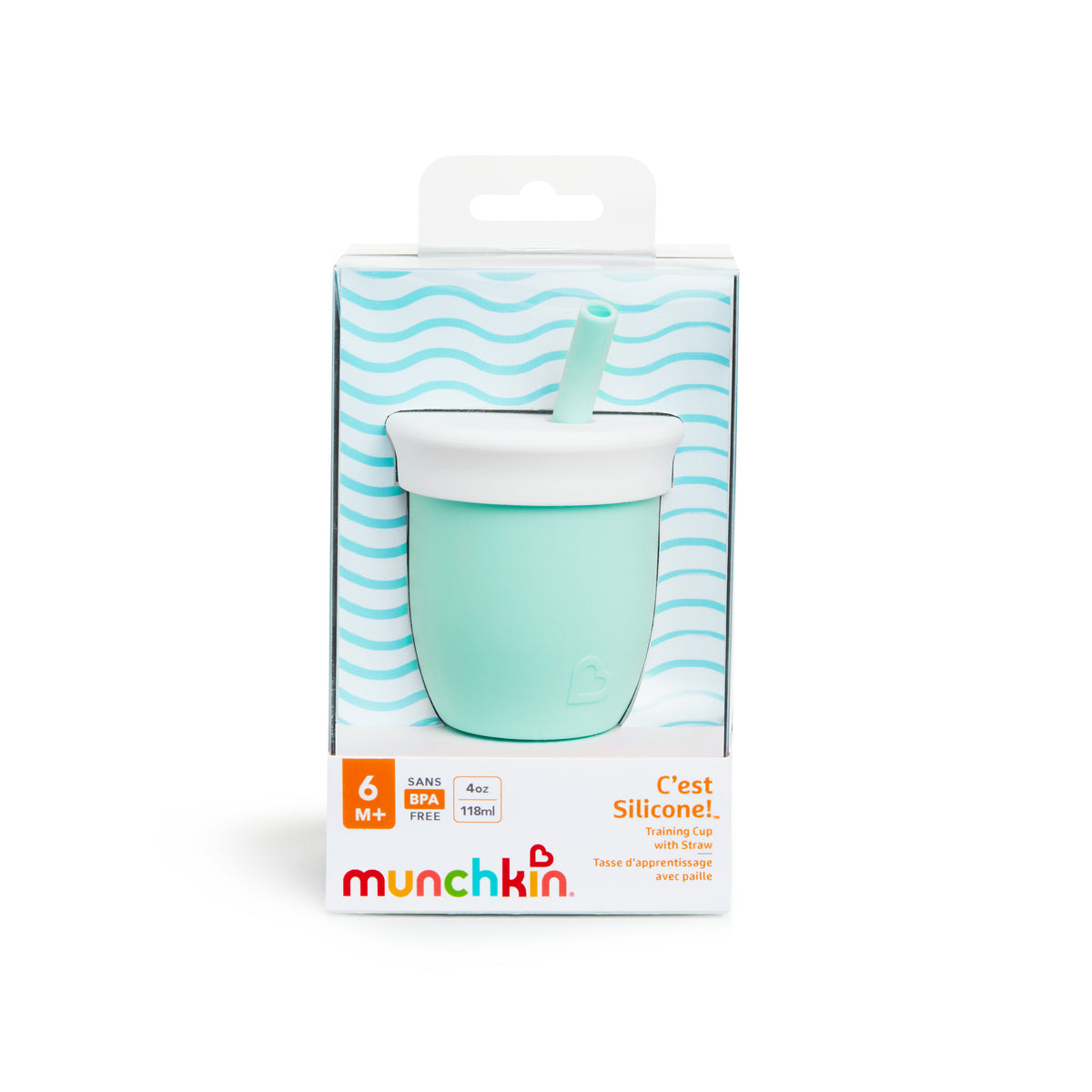 C’est Silicone! Training Cup with Straw, 118ml