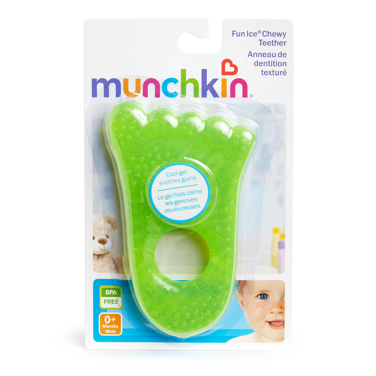 Munchkin fun ice chewy teether top