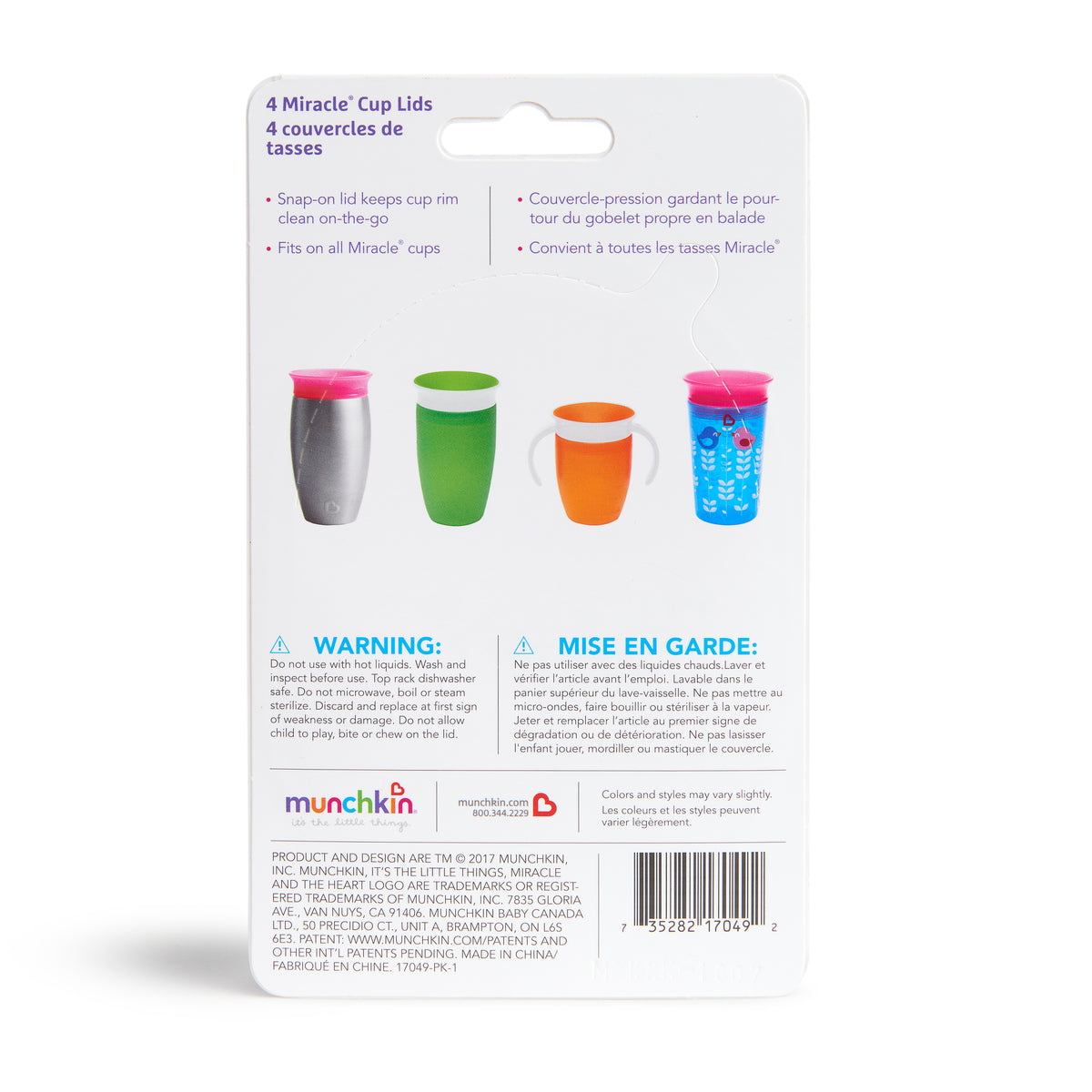 Miracle 360° Cup Lids - 4-Pack