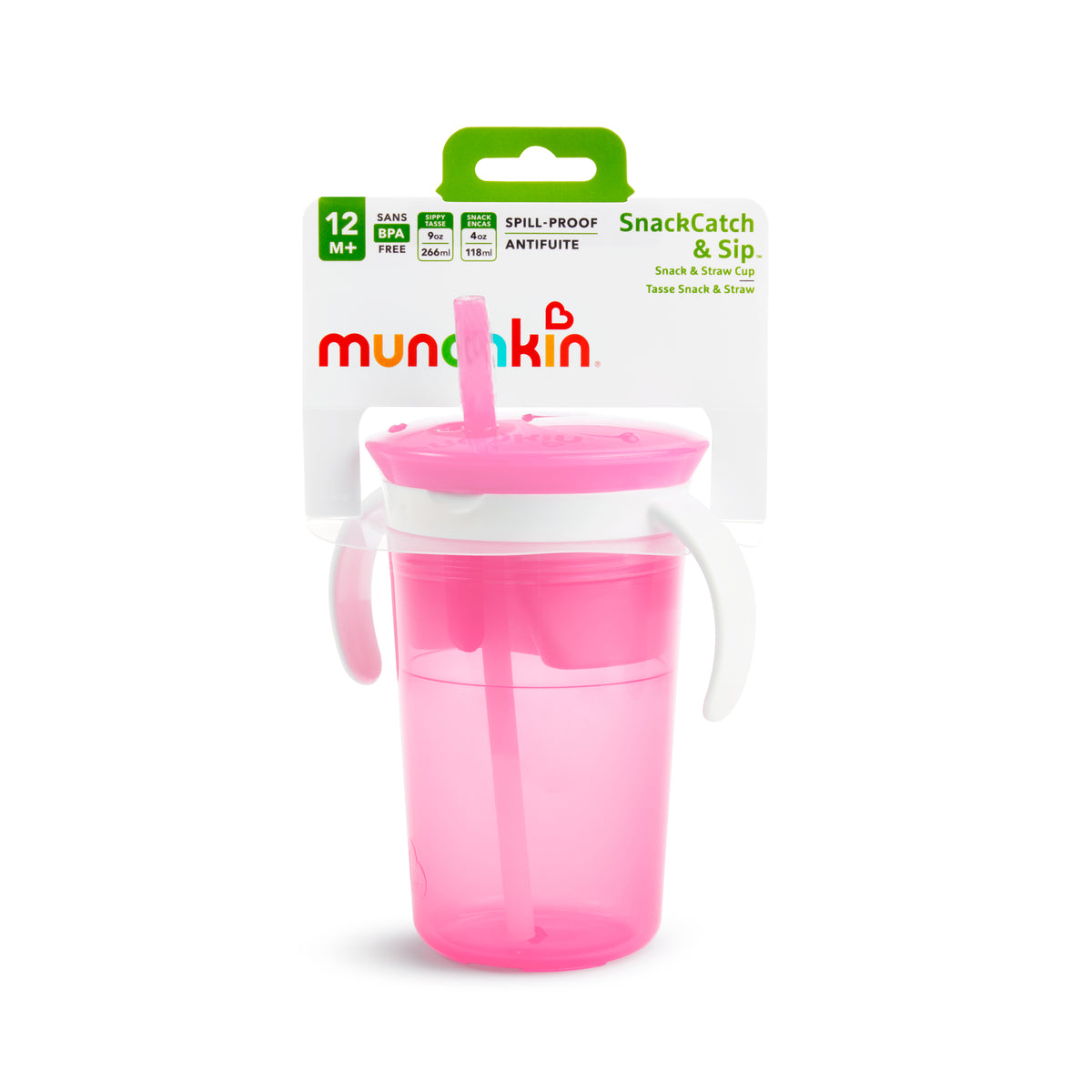 SnackCatch &amp; Sip Straw Cup