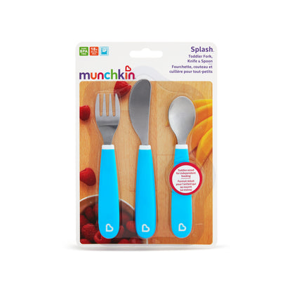 Splash Toddler Fork, Knife and Spoon Set