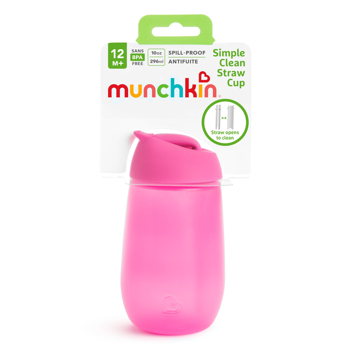 Simple Clean Straw Cup - 296ml