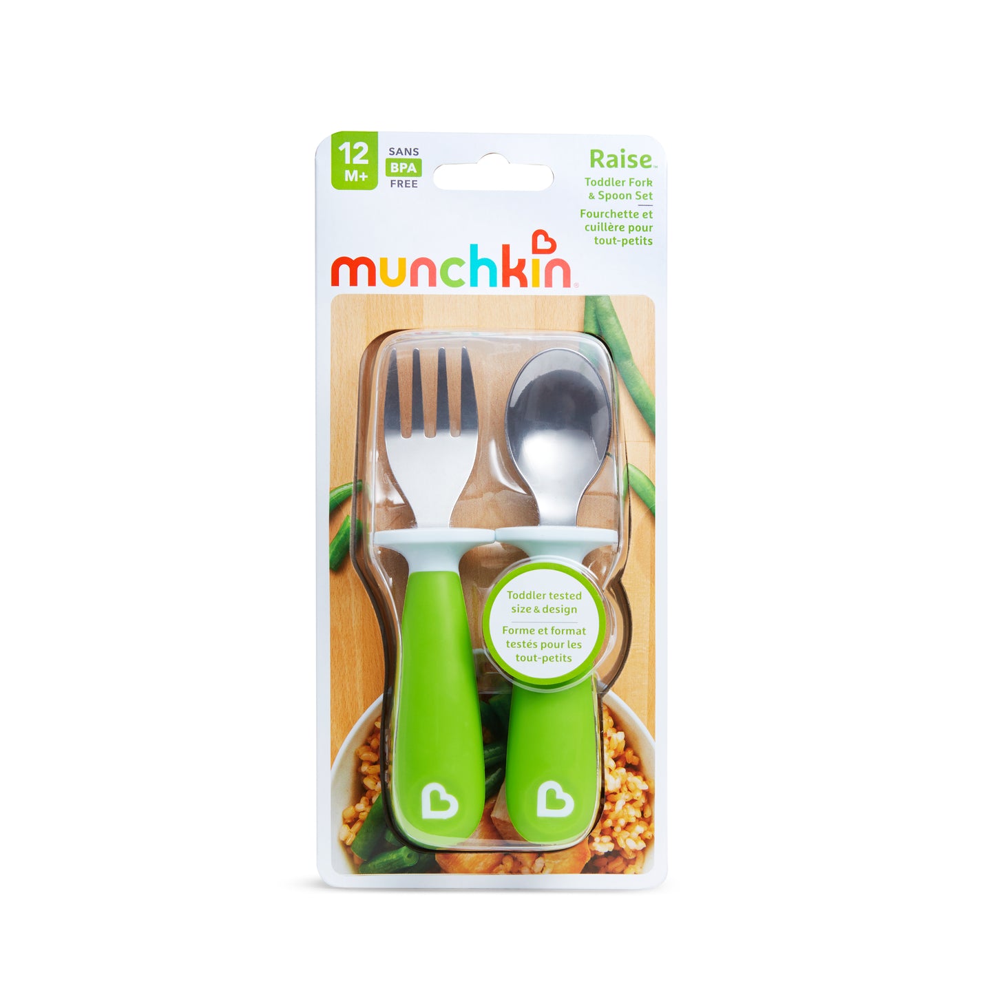 Raise Toddler Fork and Spoon Set
