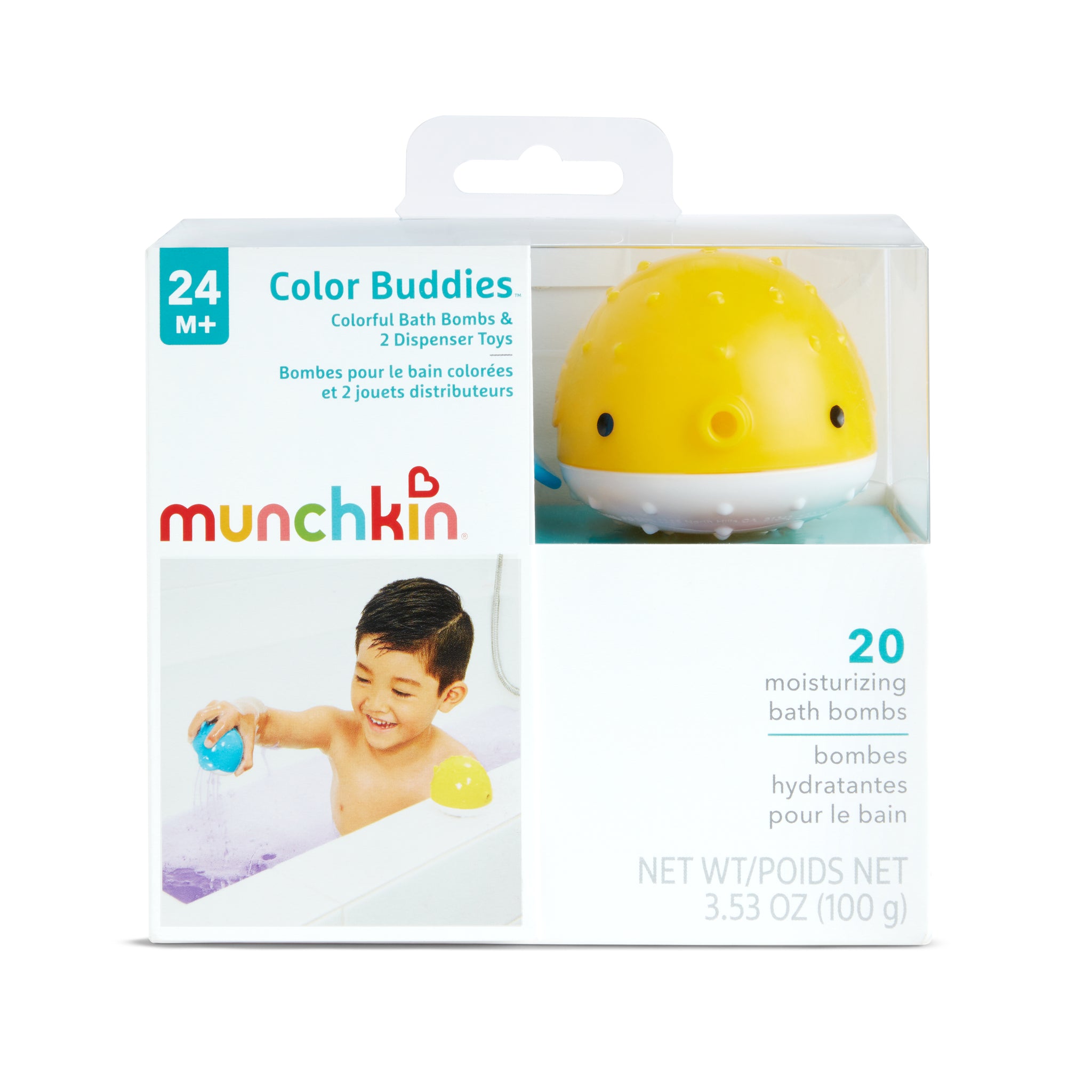 Color Buddies Colour Buddies Bath Bombs & 2 Toy Dispenser Set - Munchkin Shop