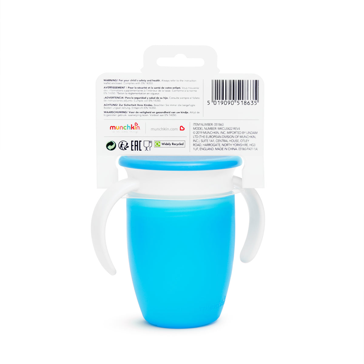 Miracle 360° Trainer Cup with Lid - 207ml