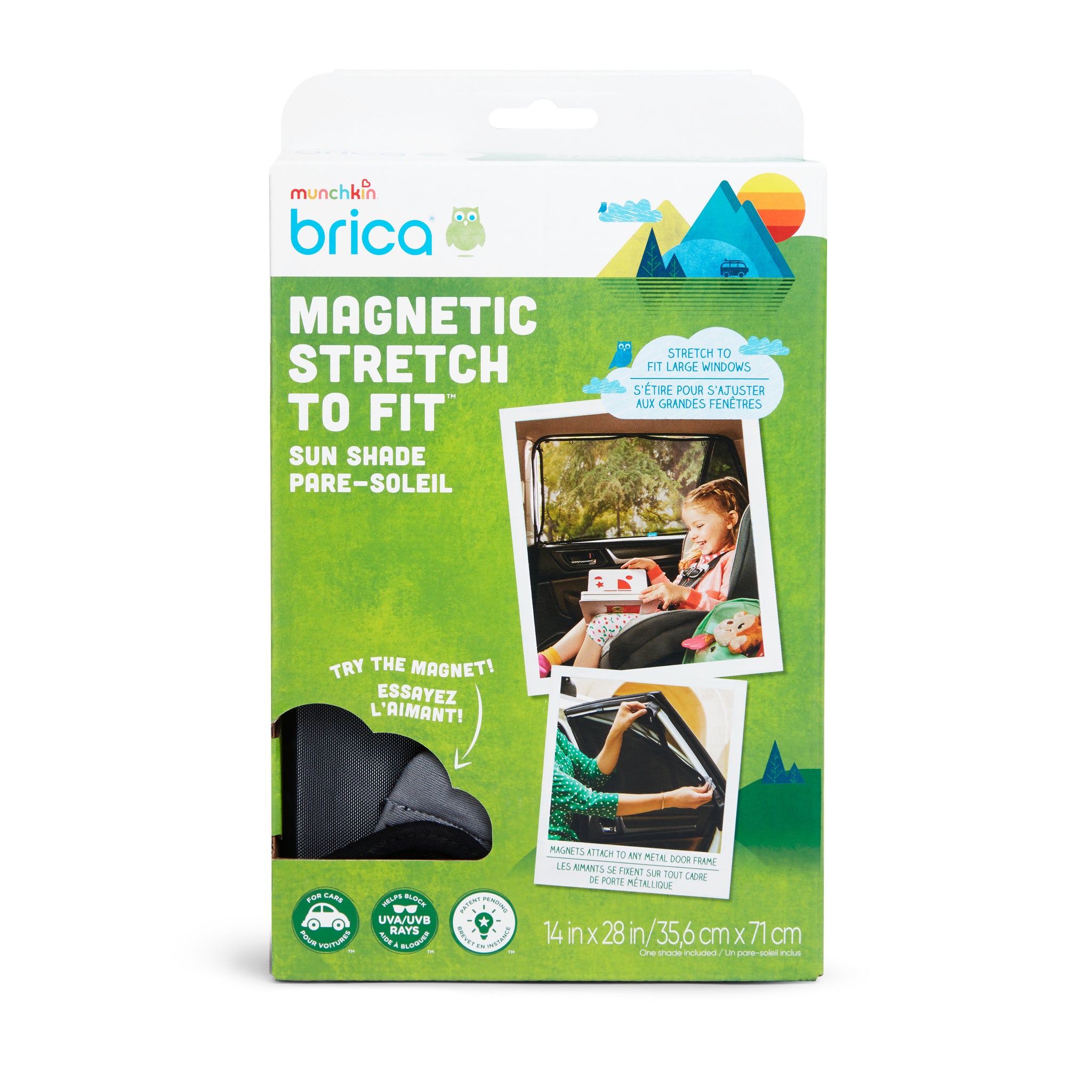 Brica Magnetic Stretch to Fit Sun Shade Munchkin Shop