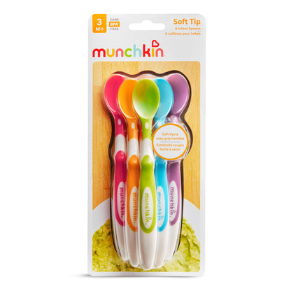 Soft Tip Infant Spoons - 6-Pack