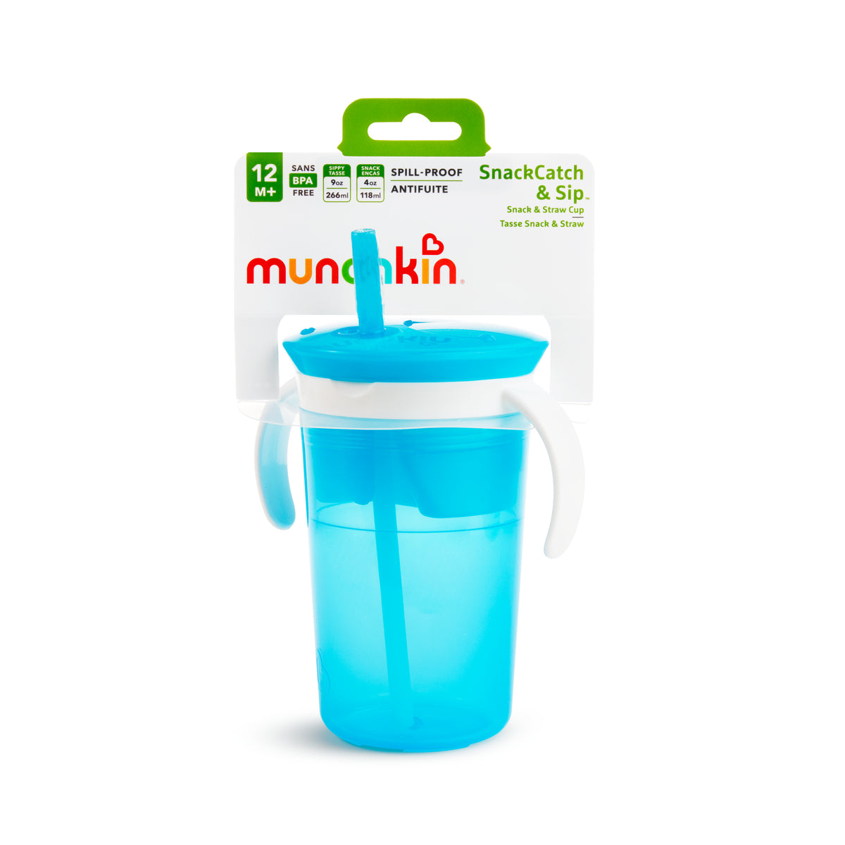 SnackCatch &amp; Sip Straw Cup